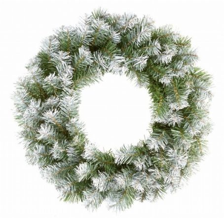 Wreath Snowy Imperial 50cm