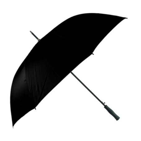 UMBRELLA BUDGET AUTO GOLF BLACK PLAIN