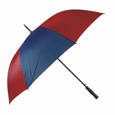 UMBRELLA BUDGET AUTO GOLF BLUE & BURGUNDY