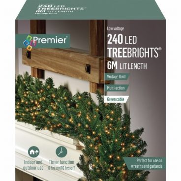 TREEBRIGHTS LED 240 LIGHTS GOLD 6M