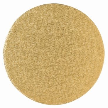 CAKE BOARD DRUM ROUND 10IN GOLD
