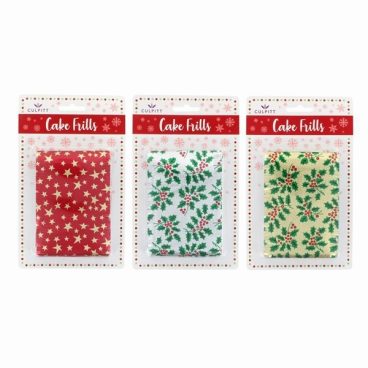 CULPITT CAKE FRILLS METALLIC