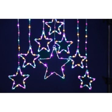 STAR CURTAIN LIGHT AURORA 1.2MX1.2M