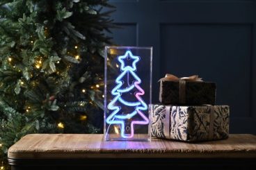 Neon Flex Christmas Tree Light Sign – 30cm x 15cm N/R