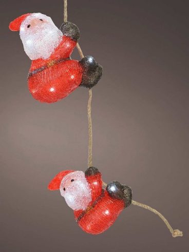 ACRYLIC CLIMBING SANTAS**