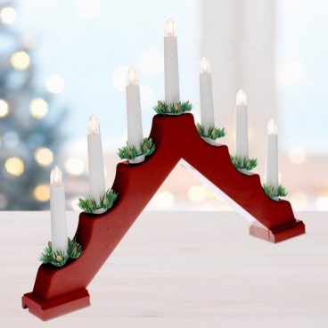 Konstsmide – LED Candle Bridge Red
