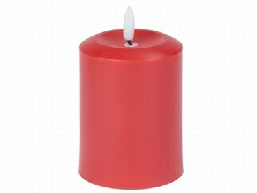 LED Candle 13cm Red
