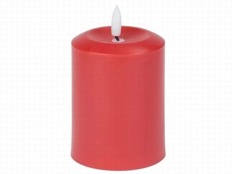 LED Candle 15cm Red - Image 2