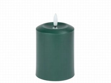 LED Candle 13cm Green