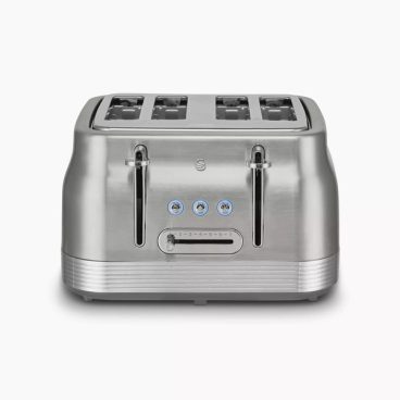 SWAN RETRO REVIVE TOASTER BRUSHED 4 SLICE