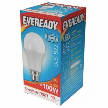 Eveready – GLS Opal Bulb Cool White – 100W BC