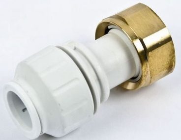 SPEEDFIT TAP CONNECTOR STRAIGHT 15MMX3/4