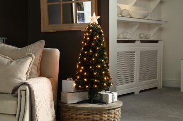 micaxmas FIBRE OPTIC TREE SLIM WARM 60CM