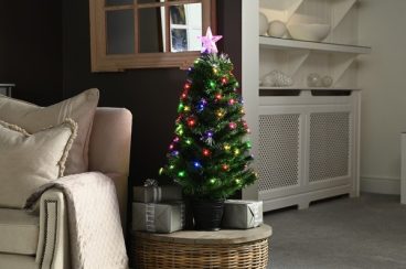 FIBRE OPTIC TREE SLIM MULTI 90CM