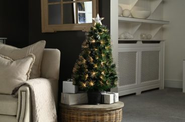 FIBRE OPTIC TREE STARBURST COLOUR CHANGING 60CM