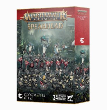 WARHAMMER AGE OF SIGMAR: SPEARHEAD BAD MOON MADMOB