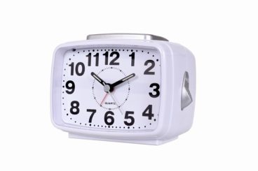 CLOCK ALARM TITAN 2 WHITE