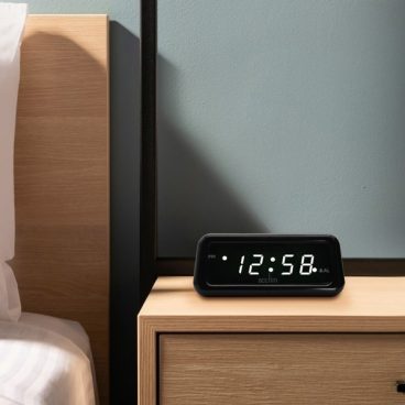 CLOCK ALARM ACCTIM LED DIGITAL