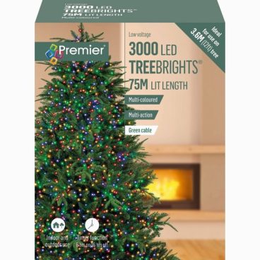 TREEBRIGHTS LED 3000 LIGHTS MULTI 75M