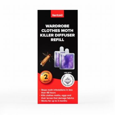 Rentokil – Clothes Moth Killer Refill 2PK
