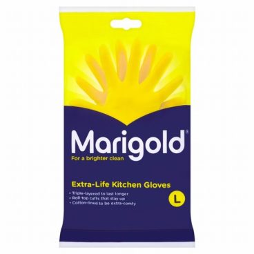 RUBBER GLOVE MARIGOLD EXTRA LIFE LARGE*