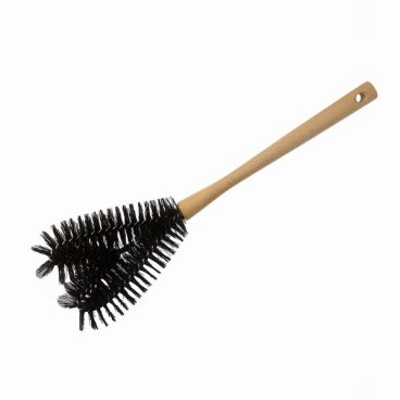 VALET LAWNMOWER BRUSH BEECH HANDLE BLACK BRISTLES
