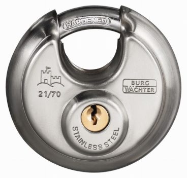 PADLOCK BURG DISC STEEL 70MM