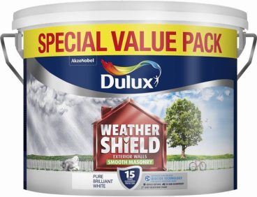 Dulux Weathershield Masonry Paint Smooth – Brilliant White 7.5L
