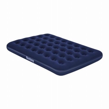 AIRBED DOUBLE DELUXE FLOCK