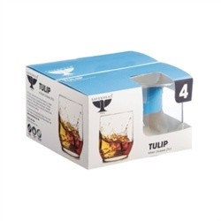 GLASSES RAVENHEAD TULIP MIXERS PK4