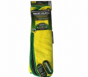 BROOKSTONE VALET LUXURY CAR CLOTH 2IN1