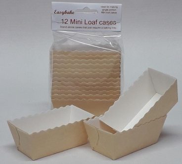 MINI LOAF MOULDS PK12