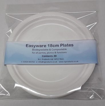 PAPER PLATE 18CM PK20