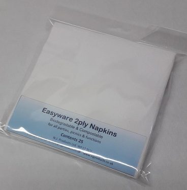 NAPKINS WHITE PK25