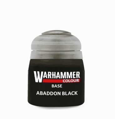 Warhammer Abaddon Black 12ml 21-25