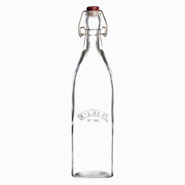 Kilner – Clip Top Tall Preserving Bottle – 1L (4 FOR £22)
