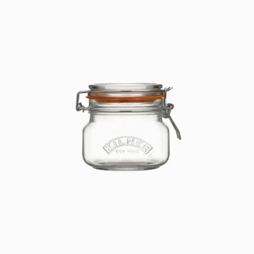 Kilner – Clip Top Preserving Jar Square – 500ml
