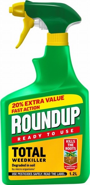 Roundup – Total Weedkiller 1L Plus 20% Extra Free