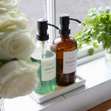 SOAP DISPENSER LABELS SET 8PC