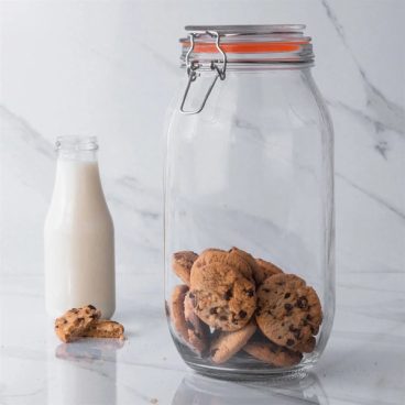 GLASS STORAGE JAR ARGON TABLEWARE – 2L
