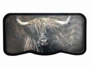 DOORMAT BOOT TRAY COW