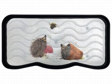 DOORMAT BOOT TRAY HEDGEHOG