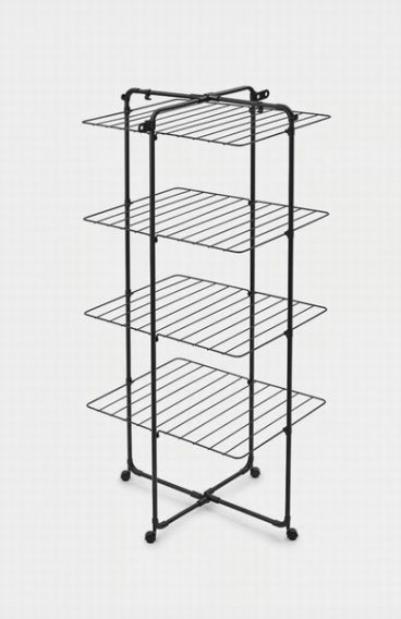 HANGON TOWER DRYING RACK 30M BLACK BRABANTIA