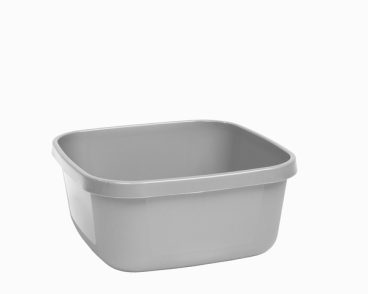 BOWL SQUARE GREY 31CM