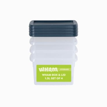 Wham – Storage Box Set of 4 1.5L