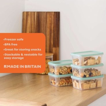 WHAM FOOD STORAGE BOX PK5 500ML