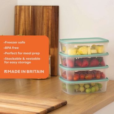 WHAM FOOD STORAGE BOX PK4 1L