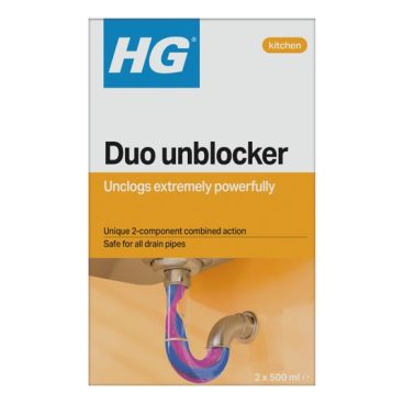 HG – Drain Duo Unblocker 2x500ml