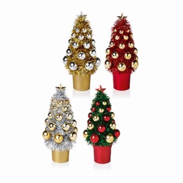 MINI TINSEL TREE 21CM