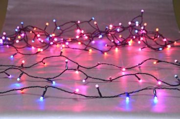 micaxmas26 GEM GLOW LIGHTS RED/PINK/BLUE 350 LED